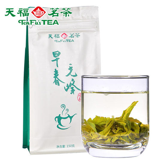 【天福茗茶】一级 早春毛峰绿茶150g*2袋 每一口都饱含春天的味道