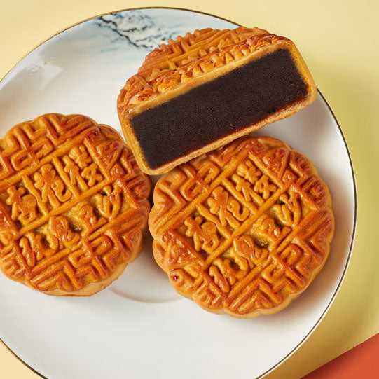 【杏花楼】玫瑰豆沙月饼100g*8枚 中华老字号 始于1851年