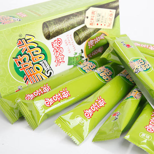 【美好时光】海苔卷26.5g*2盒（每盒9支，共18支）20年国民品牌