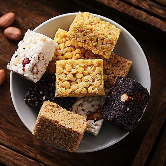 【蒲议】五谷酥300g/袋（31块，独立小包装）蛋苕酥+黑米酥+玉米酥+米花酥4味混合