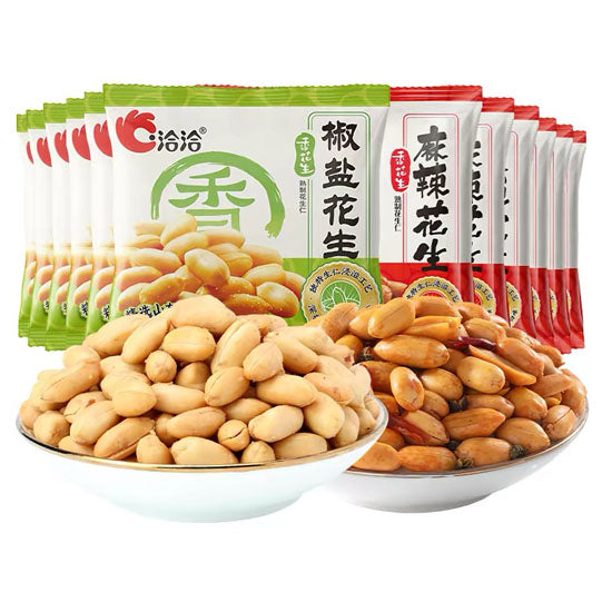 【洽洽】麻辣花生12g*20包 配啤酒 配咖啡 还有椒盐味可选