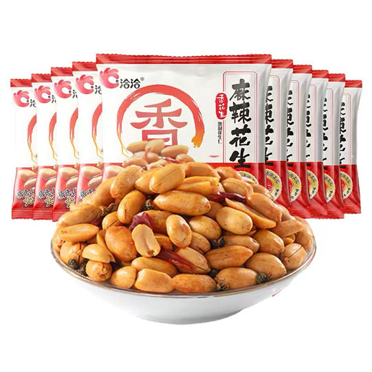 【洽洽】麻辣花生12g*20包 配啤酒 配咖啡 还有椒盐味可选