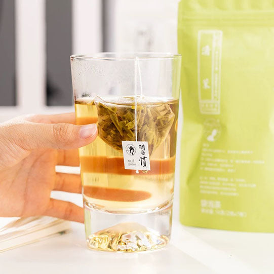 【茶颜悦色】茉莉绿茶17.5g*3袋（每袋7枚茶包，共21枚）喜欢花茶的带我回家