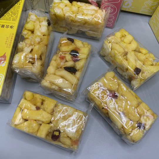 【莫小希】缤纷果园 沙琪玛128g/盒（6个）蔓越莓 芒果 椰片 红提 猕猴桃 草莓 6种营养