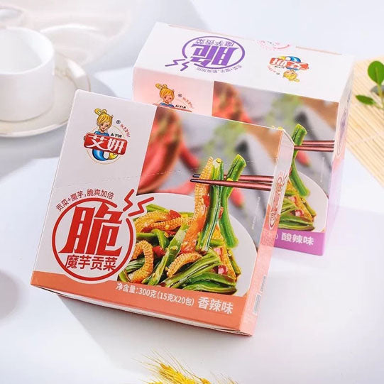 【艾妍】魔芋贡菜300g/盒（15g*20包）脆+爽 加倍