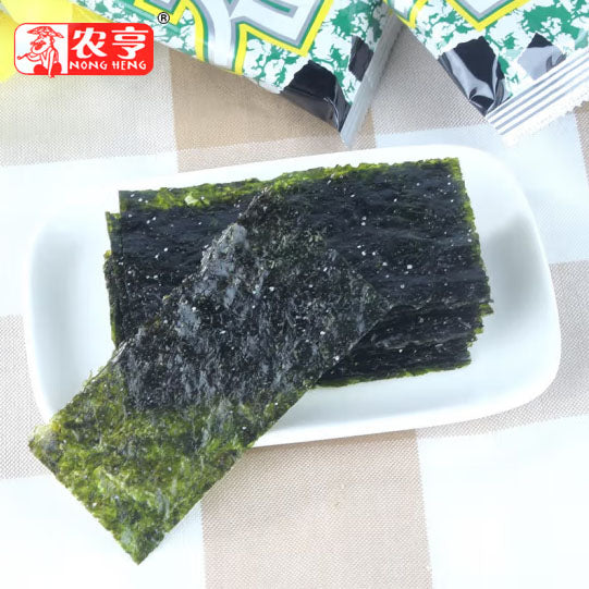【农亨】原味岩烧海苔16g/袋（内含2g*8包，每包是6片海苔，8包共48片）开袋即食 商超同款