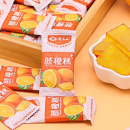 【齐云山】脐橙糕168g*2袋（每袋约25颗，共50颗）富含天然果胶VC