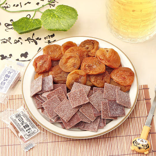【亲喔】日式梅饼50g*4袋（每袋16枚，独立包装，共64枚）酸甜甘润 梅好相伴