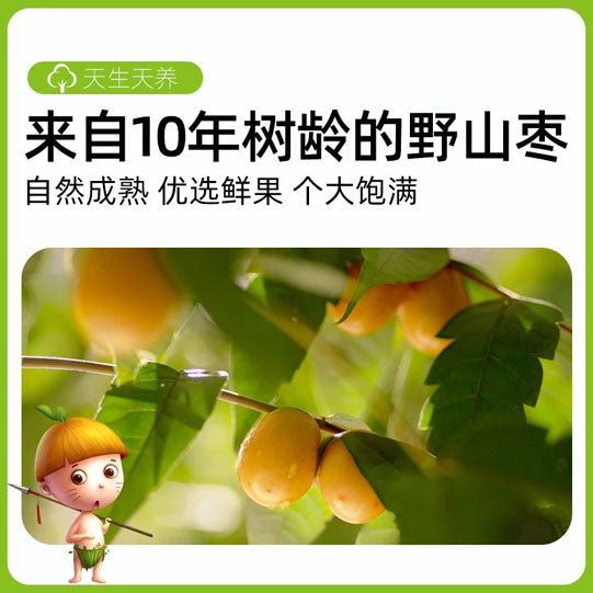 【酸弟】南酸枣糕90g*2袋（共含约28颗）源自四川宜宾蜀南山区的野生酸枣