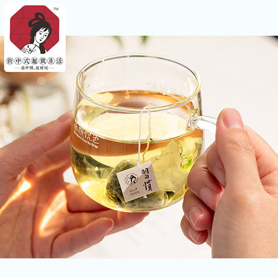 【茶颜悦色】桃花坞·习惯茶17.5g*2袋（每袋7枚茶包，共14枚）蜜桃乌龙茶
