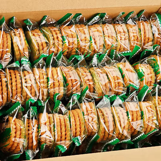 【三牛】万年青饼干350g/袋（17包，每包3块饼干，共51块）经典葱香 上海记忆