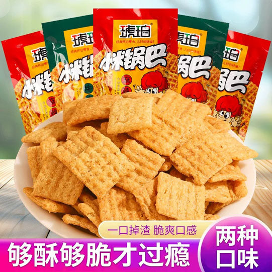 【琥珀】小米锅巴135g/袋（约172片）片片金黄 越吃越香 虽然不贵 但很对胃口