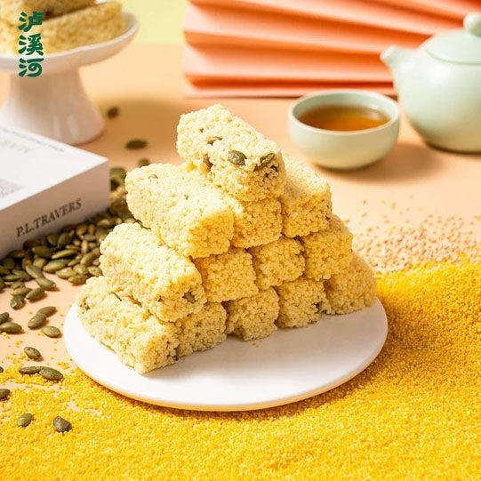 【泸溪河】粗粮小米酥200g/袋（10个，独立小包装）非遗技艺 酥脆香甜