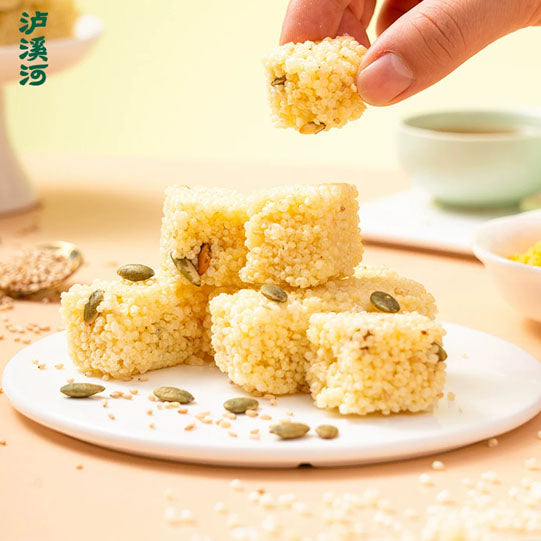 【泸溪河】粗粮小米酥200g/袋（10个，独立小包装）非遗技艺 酥脆香甜