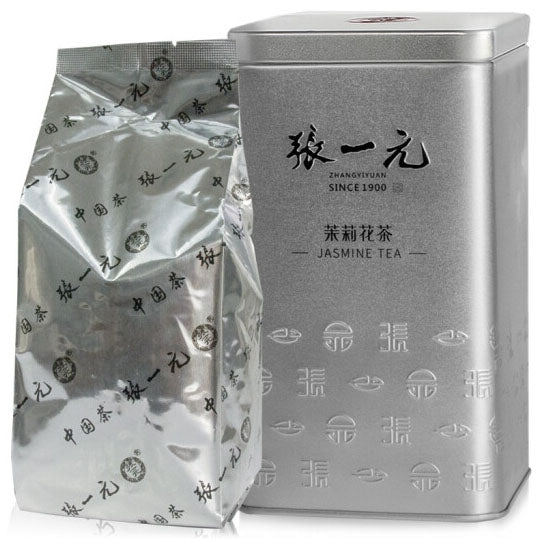 【张一元】银罐 茉莉花茶240g/罐 7次窨制 非物质文化遗产传承人监制