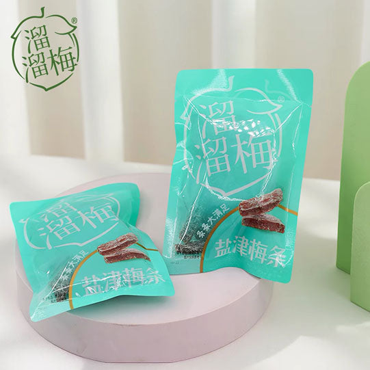【溜溜梅】盐津梅条300g/袋(6包) 大果厚切 1颗果子等于4个梅条 开胃解腻