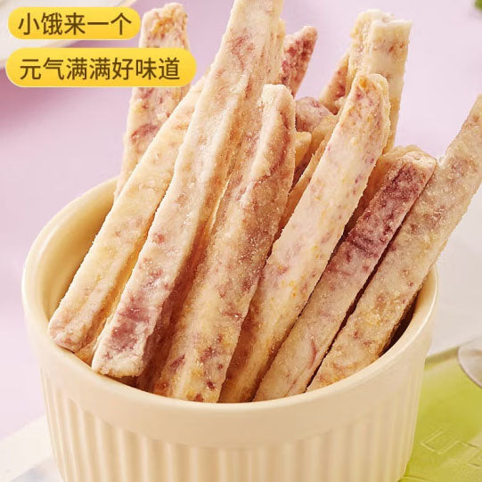 【比比赞】芋头条酥100g*3袋 源自广西荔浦芋头 绵密软糯 3种口味可选