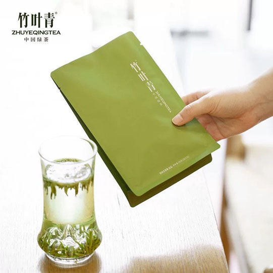 【竹叶青】明前绿茶45g/袋（3g*15包）源自峨眉高山 鲜爽回甘