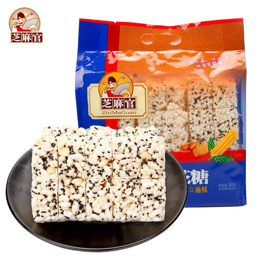 【芝麻官】江津米花糖350g/袋（10封，独立包装）重庆老字号