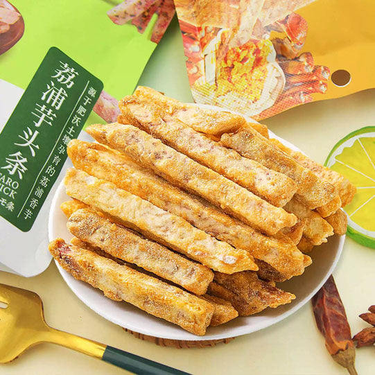 【中越泰】荔浦芋头条干35g*2袋（每袋约12条，共24条）蟹黄味 健康酥脆 咔擦咔擦