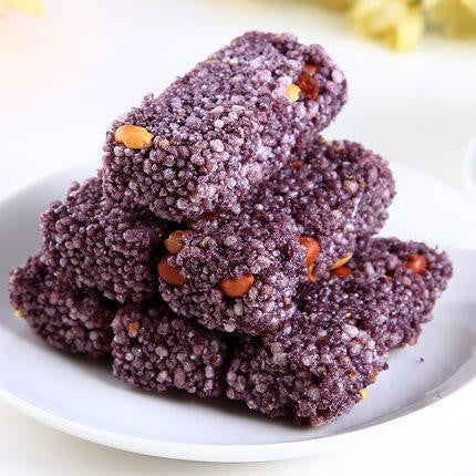 【黄老五】黑米米花酥250g/袋 黑色食品 营养健康