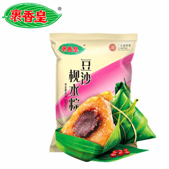 【裹香皇】真空包装豆沙枧水粽450g/包（4只装）广东老字号灰水裹蒸粽