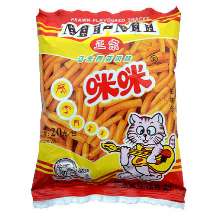 【咪咪】咪咪虾条20g*12袋 儿时的味道 还是那么好吃 正宗马来西亚风味