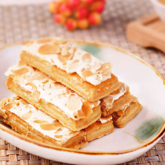 【十月初五】麦酥杏仁条200g*2盒（每盒5包，共10包）恰到好处的奶霜 让人意犹未尽！