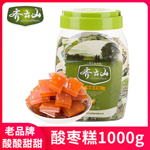 【齐云山】南酸枣糕1000g/罐（约140颗）酸酸甜甜 江西十大品牌