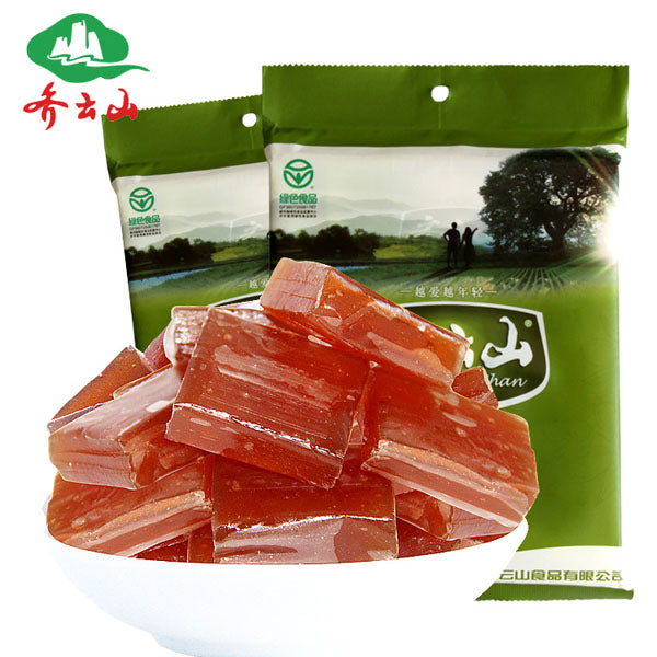 【齐云山】南酸枣糕300g/袋 绿色食品 内含约40小块 酸溜溜 甜滋滋