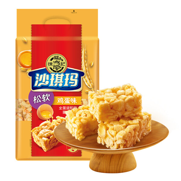 【徐福记】沙琪玛526g/袋（16块装）松软鸡蛋味 糖果行业销量第一