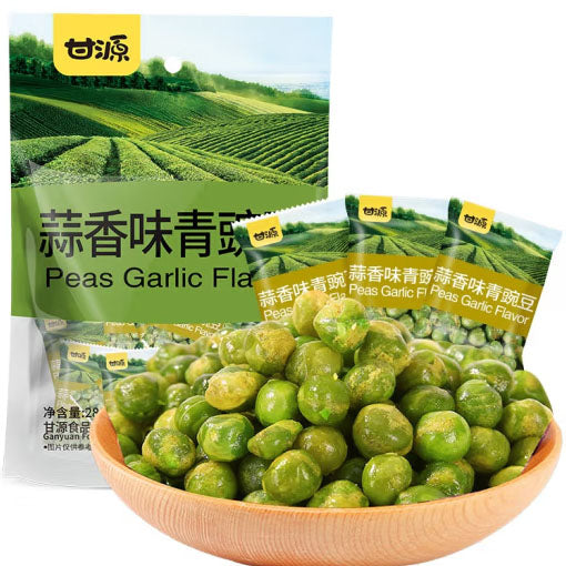 【甘源牌】蒜香味 青豌豆285g*2袋 小包分装 食用不脏手